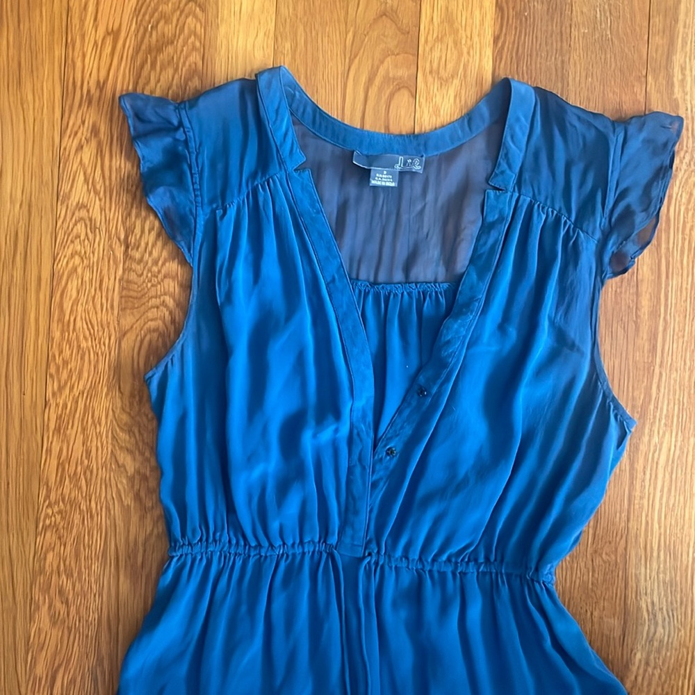 Blue dress